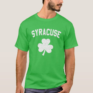 Camiseta Dia de São Patrício irlandês de Shamrock Syracuse