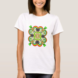 Camiseta Dia de São Patrício | Irlandês inspirado Mandala