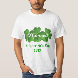 Camiseta Dia de São Patrício Irlandês Personalizado