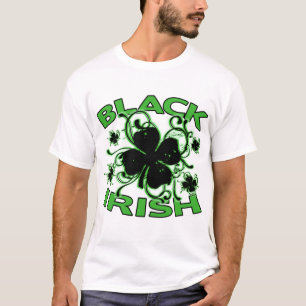 Camiseta Dia de São Patrício irlandês preto