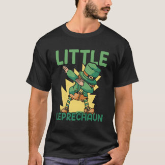 Camiseta Dia de São Patrício Leprechaun Shamrock Paddys Day