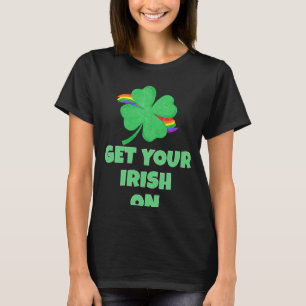 Camiseta Dia de São Patrício Ligue seu irlandês