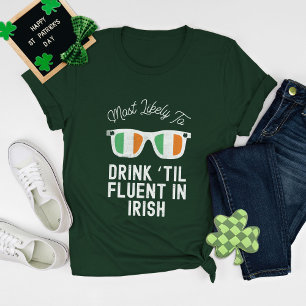 Camiseta Dia de São Patrício mais propenso a correspondênci