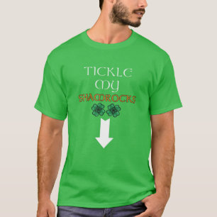 Camiseta Dia de São Patrício Malvado Tickle My Shamrocks 