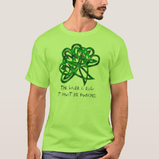 Camiseta Dia de São Patrício no verde