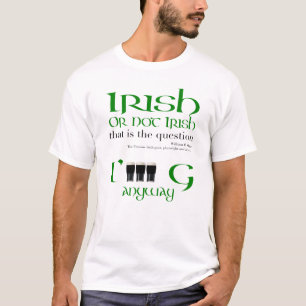 Camiseta Dia de São Patrício original de nacionalidade ir