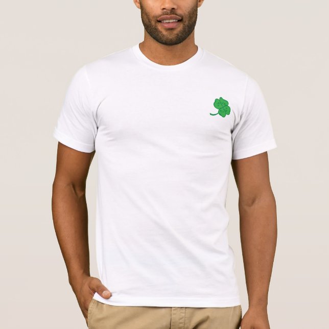 CAMISETA DIA DE SÃO PATRÍCIO PARA BARMAN (Frente)
