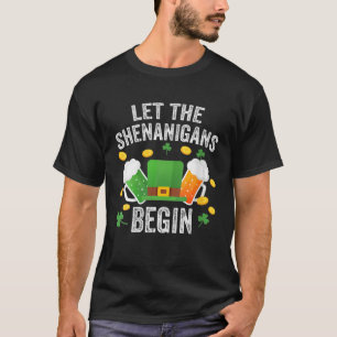 Camiseta Dia de São Patrício Para Que Os Shenanigans Come