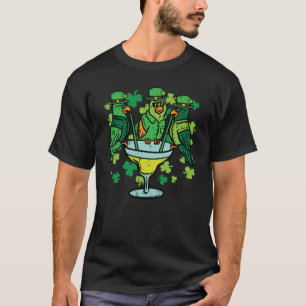 Camiseta Dia de São Patrício Parrots Santo de pássaros Padd
