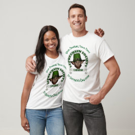 Camiseta Dia de São Patrício personalizado do duende canade
