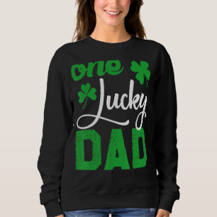 Camiseta Dia de São Patrício Pijamas One Lucky Pai Shamrock