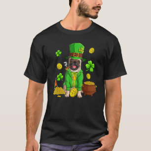 Camiseta Dia de São Patrício Pug Irish Dogs Santo Paddys Da