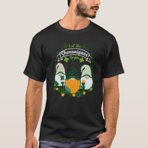 Camiseta Dia de São Patrício Que Os Shenanigans Comecem A