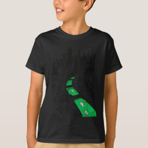 Camiseta dia de são patrício rio gráfico de chicago verde i