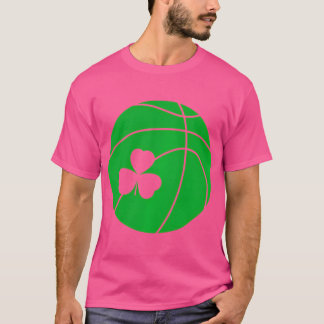 Camiseta Dia de São Patrício Shamrock Basbol irlandês