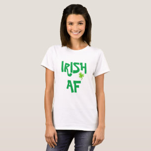 Camiseta Dia de São Patrício Shamrock Damas