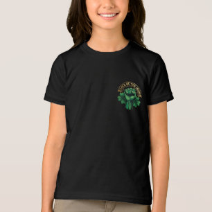 Camiseta Dia de São Patrício Sorte do Punho de Trevo Irland