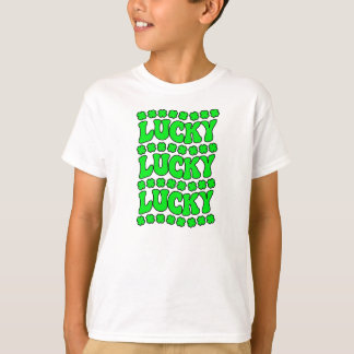 Camiseta DIA DE SÃO PATRÍCIO, Sorte, Sorte, Sorte