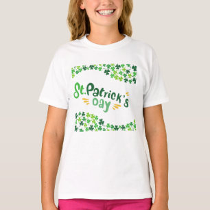 Camiseta Dia de São Patrício,Trevo,Irlandês
