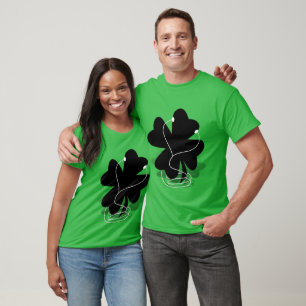 Camiseta Dia de São Patrício - Trevo Irlandês