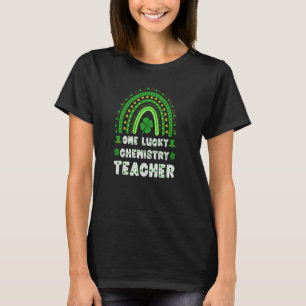 Camiseta Dia de São Patrício Um Professor de Química Sortud