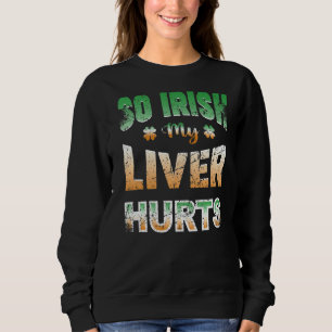 Camiseta Dia de São Patrício Vintage Engraçado Tão Irlandês