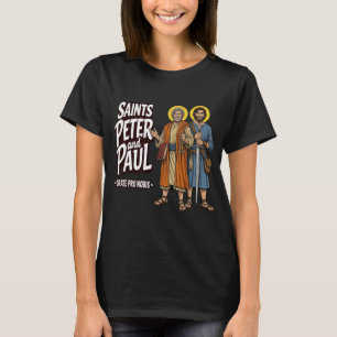 Camiseta Dia de São Pedro e São Paulo Orate Pro Nobis