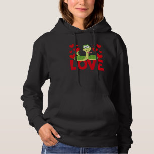 Camiseta Dia de São Valentim Corações Amor Cobra Animal Mul