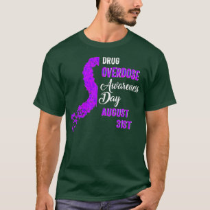 Camiseta Dia de Sensibilização para a Sobredosagem de Medic