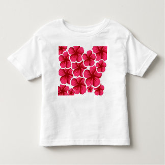 Camiseta Dia de sol das flores cor-de-rosa para o meu lindo