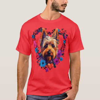Camiseta Dia de Terrier Valentine australiano