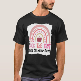 Camiseta Dia de Teste Balança O Dia de Teste do Professor D