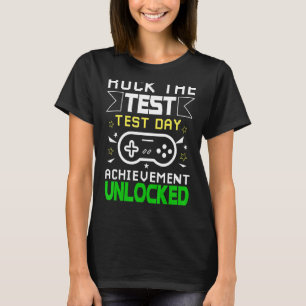 Camiseta Dia de Teste Balança O Dia de Teste do Professor D
