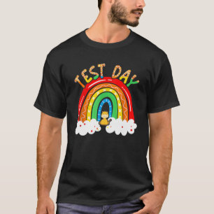 Camiseta Dia de Teste Balança O Dia de Teste do Professor D