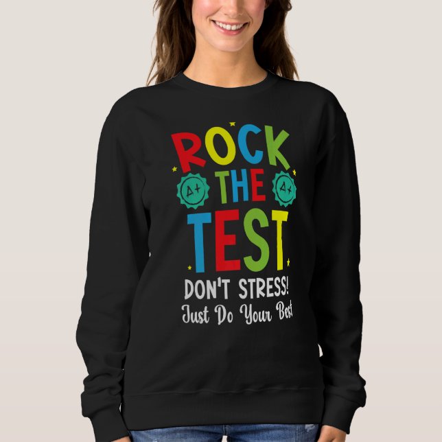 Camiseta Dia De Teste De Estudantes (Frente)