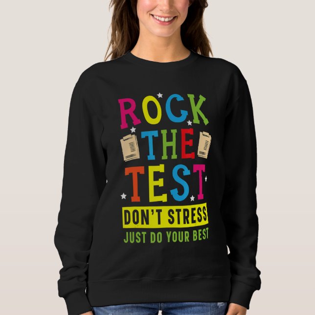 Camiseta Dia De Teste De Professores (Frente)