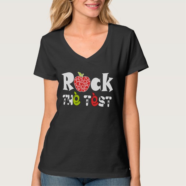 Camiseta Dia de Teste do Professor (Frente)