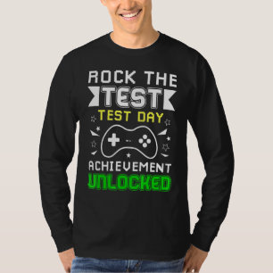 Camiseta Dia de Teste do Professor Balança o Alcance do Tes