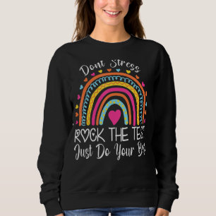 Camiseta Dia de Teste do Professor Balança o Dia de Teste d