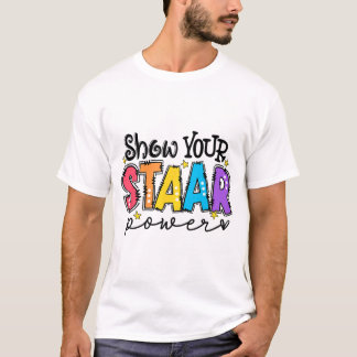 Camiseta Dia de Teste do Professor de Energia Estelar