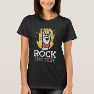 Camiseta Dia de Teste do Teste de Pontuação do Professor