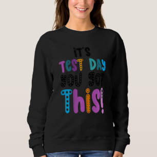 Camiseta Dia de Teste É Dia de Teste Você Tem Este Professo