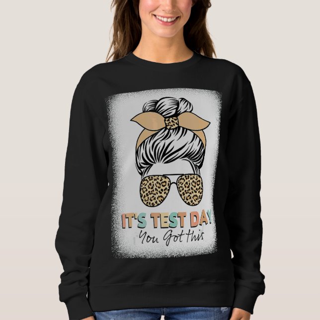 Camiseta Dia de Teste É Dia de Teste Você Tem Este Professo (Frente)