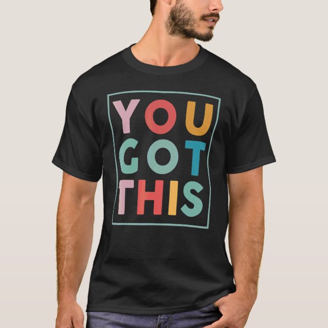 Camiseta Dia De Teste Motivacional Para O Professor Que Voc (Frente)