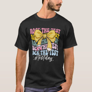 Camiseta Dia de Teste Rock O Teste Dia Coquette Motivaciona