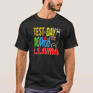 Camiseta Dia de Teste Sem Problema Dia de Teste Para Profes