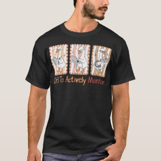 Camiseta Dia de Testes de Professores para Monitorar Ativam
