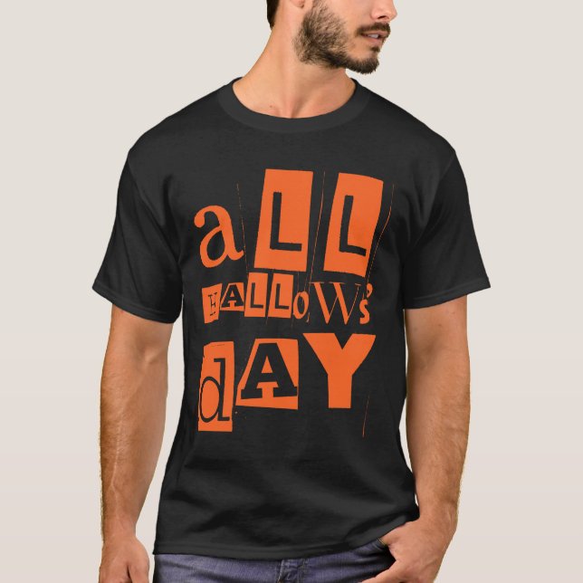 Camiseta Dia de Todos os Hallows (Frente)