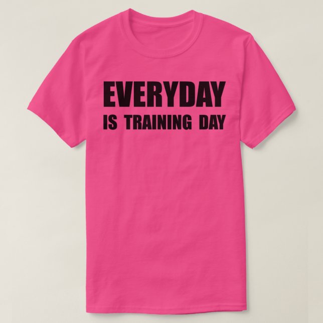 Camiseta Dia de Treinamento (Frente do Design)