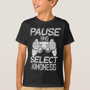 Camiseta Dia de Unidade Contra o Bullying de Gamer Crianças